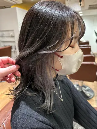 ミディアム 🌈縮毛矯正/ショー ト/MIKI🌈のヘアスタイル