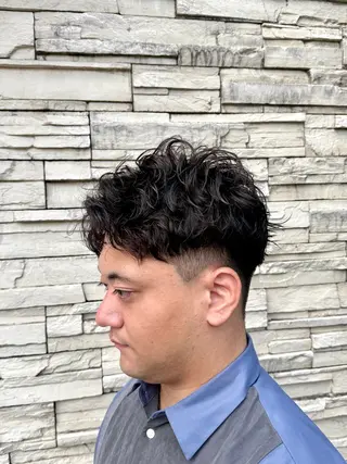 メンズ 縮毛矯正/パーマ /艶髪/赤松❄️のヘアスタイル