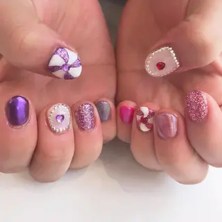 ネイル 韓国風✨髪質改善✨ 縮毛矯正✨松浦知奈美のヘアスタイル