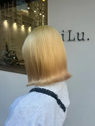 ショート iLu.所属・田畠 しずかのヘアスタイル