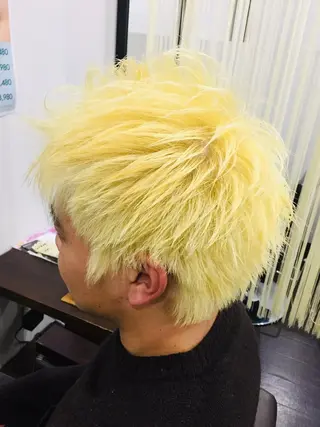 ショート カラー メンズ 阿久津 泰幸のヘアスタイル