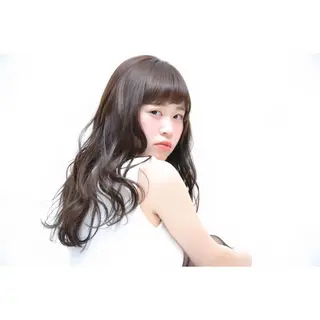 ミディアム セミロング ロング カラー 江上拓郎/ショート /酸性ストレートのヘアスタイル