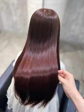 ロング カラー shiori/透明感 /顔周り/髪質改善のヘアスタイル