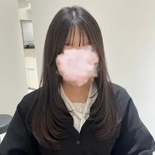 セミロング 髪質改善/レイヤー× 縮毛矯正🤍maiのヘアスタイル