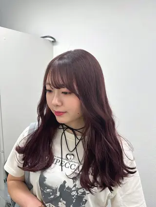 カラー noa🫧美髪/ 透明感カラーのヘアスタイル