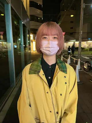 ショート カラー ショート/パーマ/ カラー/FUKOのヘアスタイル