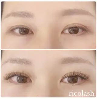 マツエク・マツパ ricolash ♡のマツエク・マツパデザイン