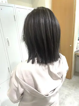 ミディアム 田中大星 /ボブ 縮毛矯正のヘアスタイル