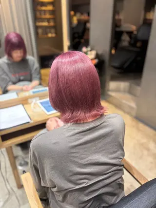 ショート カラー 𝐼𝑛𝑖𝑡𝑦 🎀 𝑦𝑢𝑖♡のヘアスタイル