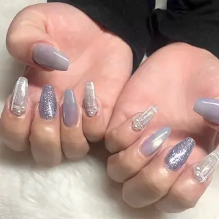 ネイル mitsuki💎 ﾜﾝﾎﾝ/韓国ﾈｲﾙのネイルデザイン