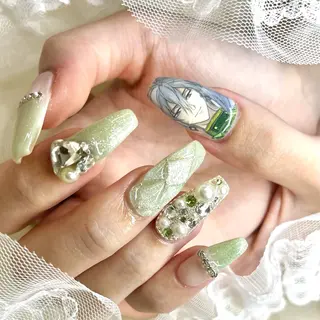 ネイル 池袋痛ネイル Nok. 渡辺のネイルデザイン