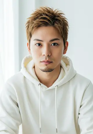 メンズ 山田 周のヘアスタイル
