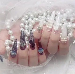 ネイル チョウ チョウのネイルデザイン