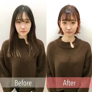 ショート カラー NoWL所属・大人可愛いショート＊ NoWL栗原隆成のヘアスタイル