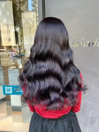 ロング エクラート銀座所属・髪質改善 松原のヘアスタイル