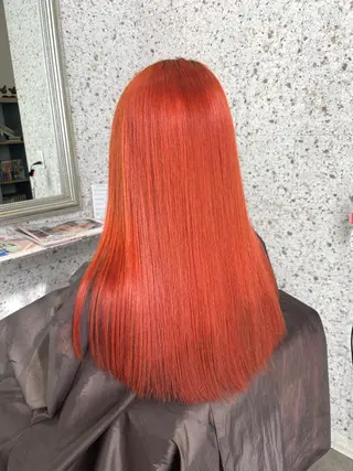 ロング カラー lani hair salon所属・SHOTO ハイトー ン/デザインカラーのヘアスタイル