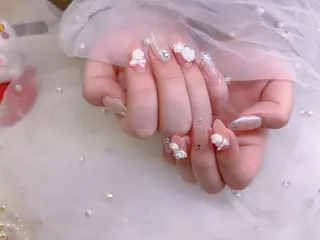 ネイル U・mi  nail salon【長さ出し/パラジェル/持ち込み/定額ネイル/学割U24】所属・Uminail ゆうゆうのネイルデザイン