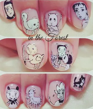 ネイル in the Forest所属・コガ アオイのネイルデザイン