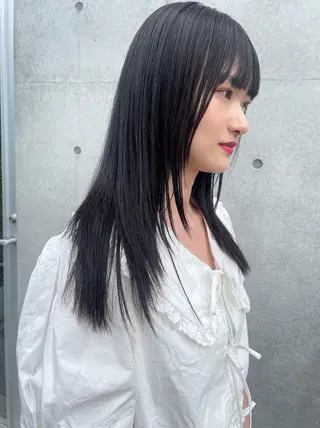 ロング 似合わせカットカラー 👩MINAのヘアスタイル