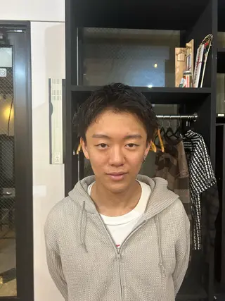 パーマ メンズ IRIE HAIR DESIGN所属・ホンマハルヤ/ パーマ・カラー💈のヘアスタイル