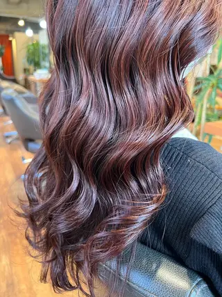 ロング カラー hair  bh.maara所属・bh.maara デザイン／ハイトーンのヘアスタイル