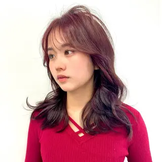 ミディアム 森 隆秀/韓国ヘアのヘアスタイル