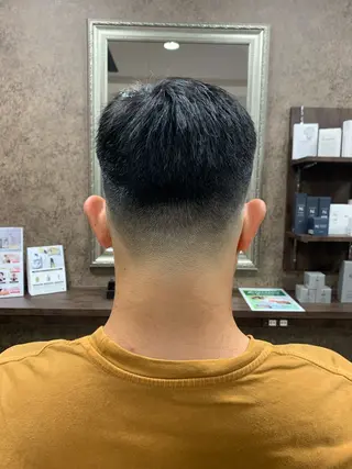 メンズ バーバーショップ涼桜新町店所属・田中大 パーマ/メンズカットのヘアスタイル