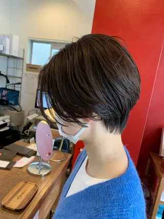 ショート カラー 宮嶋 勇輔のヘアスタイル