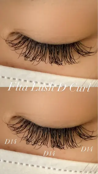 マツエク・マツパ Tripod所属・Tripod しおんのマツエク・マツパデザイン