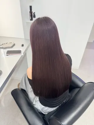 ロング カラー ブリーチ/艶カラー 💎koharu💎のヘアスタイル