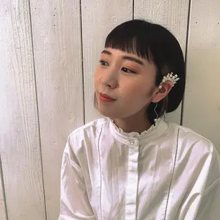 ミディアム ボブ/暖色/デザイン KOYUKI⛄️のヘアスタイル