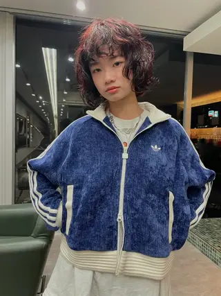 パーマ 林本　南壱人/カット /パーマ/カラーのヘアスタイル