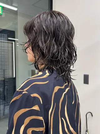 ミディアム パーマ GO TODAY 福岡大名Bellus店所属・🫧ショートパーマ ボブパーマ🫧 糸瀬のヘアスタイル