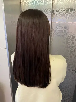 セミロング HEARTS鹿児島所属・草ノ瀬 梨那のヘアスタイル