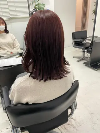 ミディアム カラー キッズ オトナヘア🌸 harukaのヘアスタイル