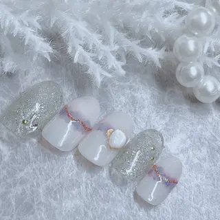 ネイル ❁miju nail 大人上品/自爪育成のネイルデザイン