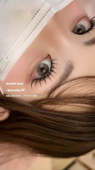マツエク・マツパ 【那覇/束感まつ毛】 ｷｬﾒﾙのマツエク・マツパデザイン
