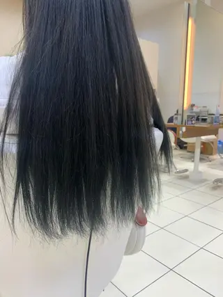 ロング カラー きど さやかのヘアスタイル