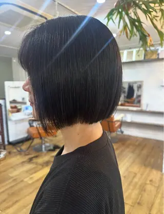 ミディアム 福井 咲羅のヘアスタイル