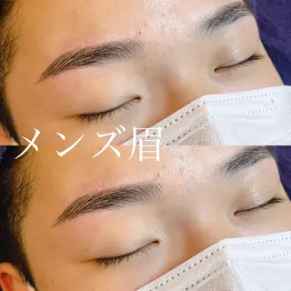 メンズ アイブロウ アイブロウサロン WHITE EYE 三宮 眉毛専門店【ホワイトアイ】所属・WHITEEYE三宮 【みり】の眉毛・アイブロウイメージ