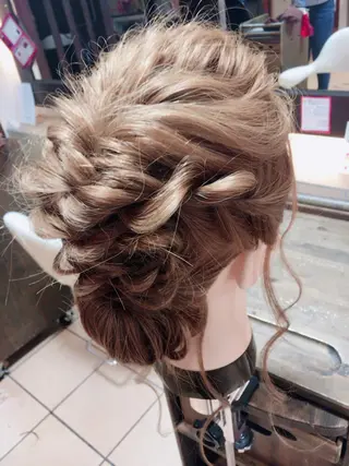 ヘアアレンジ 韓国hair ·͜· watanabeのヘアスタイル