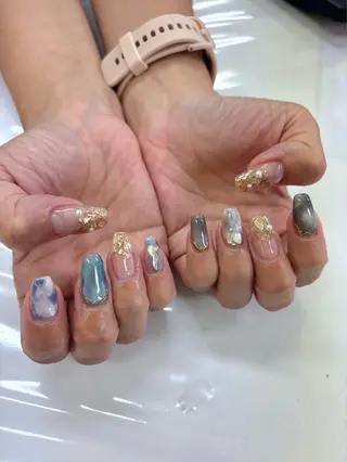 ネイル U.NI nail 横浜青葉台店所属・Rei 横浜青葉台のネイルデザイン