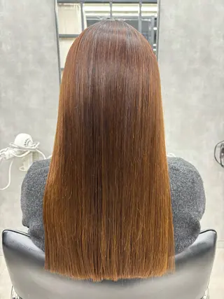 ロング カラー すぐ巻ける縮毛矯正 🍀勝倉　麗のヘアスタイル