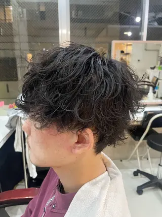パーマ PERCUT 中島快のヘアスタイル