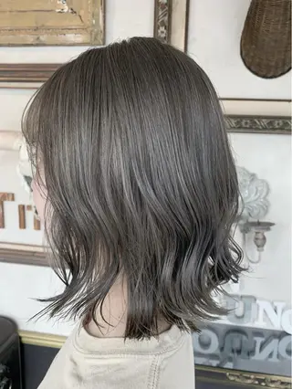 ミディアム カラー レイヤー/髪質改善 /艶カラー/SAKIのヘアスタイル