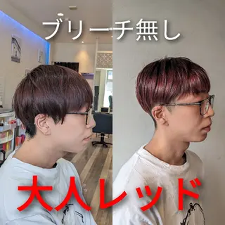 メンズ カラー Russo(ルッソ)所属・こにし/蒲生四丁目 /髪質改善/スパのヘアスタイル