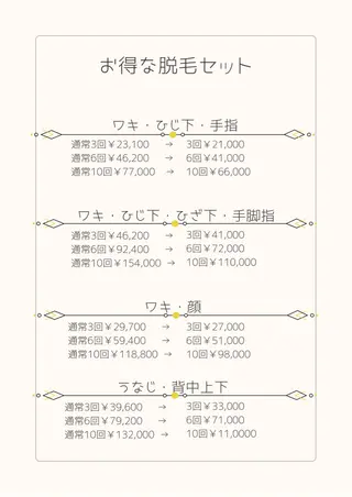 渡邊 千夏のエステ・リラクイメージ