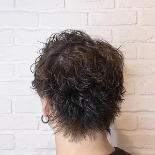パーマ メンズ メンズサロンLOSS所属・メンズサロン rootのヘアスタイル