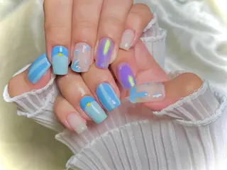 ネイル マルサンカクシカク所属・○△□ 守口市のネイルデザイン