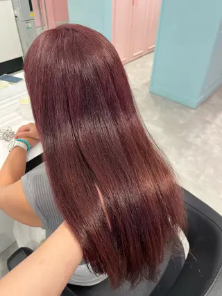 ロング カラー みう/仙台/暖色/ 艶髪/顔周りカット/のヘアスタイル